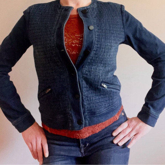 Liverpool Stretch Denim Jacket - Picture 6 of 9